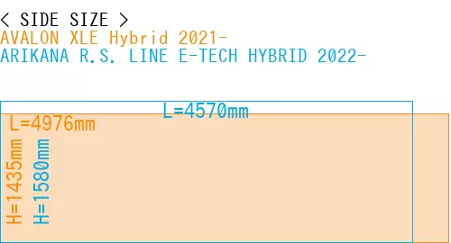 #AVALON XLE Hybrid 2021- + ARIKANA R.S. LINE E-TECH HYBRID 2022-